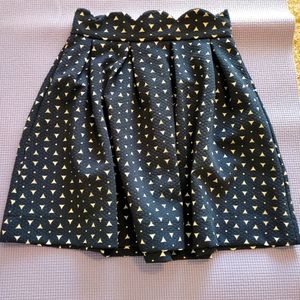Women's dress skirt, navy, size S